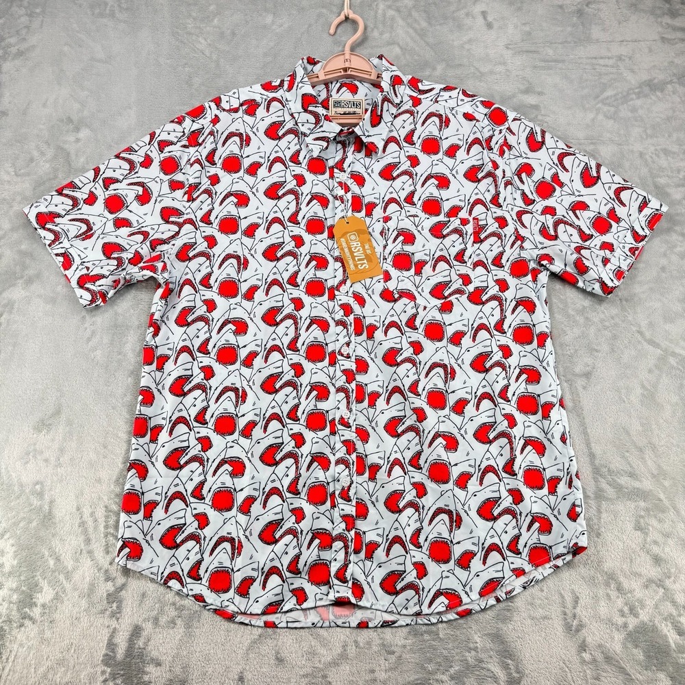 Original RSVLTS Sharky Shark Kunuflex - White/Red